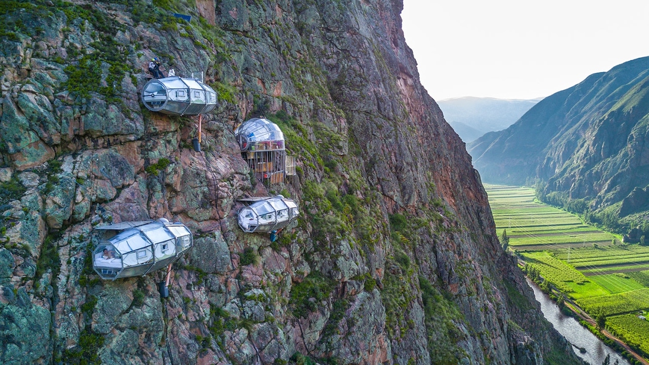 16. Skylodge Adventure Suites (Valle Sagrado, Perú)